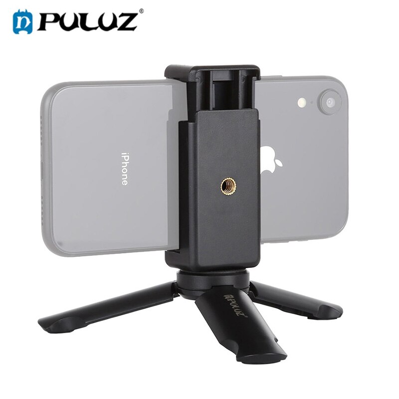 Verstelbare Telefoon Statief Mount Houder Camera Shoe Tripode &amp; Universal Mini Smartphone Clip Telefoon Houder Voor Dslr Huawei, xiaomi