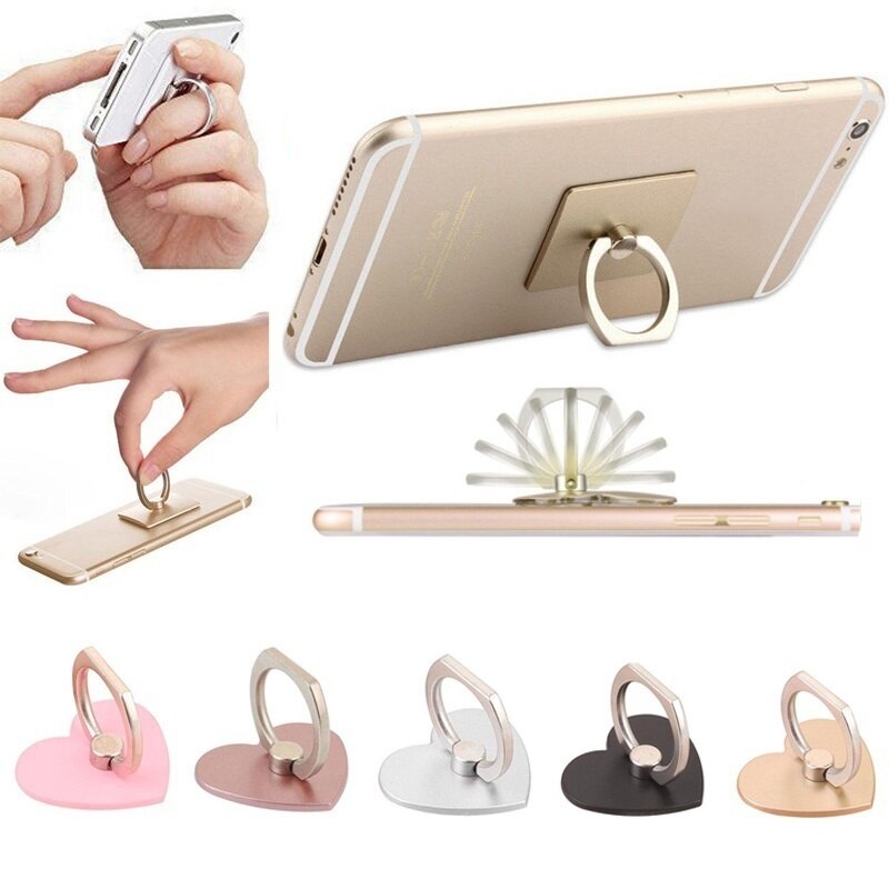 Accessori del telefono Del Telefono Anello 360 Anello di Presa di Barretta di Rotazione Supporto Del Supporto Del Basamento del Supporto dell'automobile per il Telefono mobile Universale