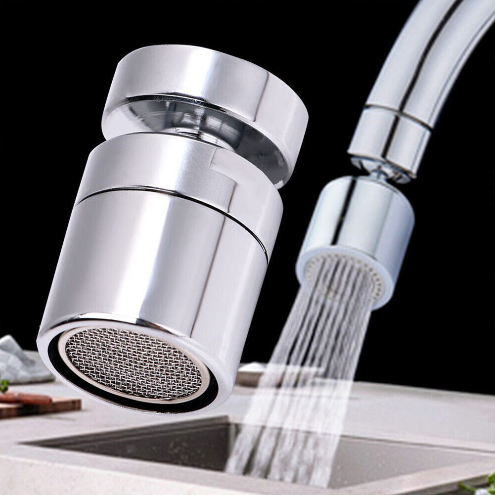 Aérateur de robinet d'eau 22mm femelle 24mm mâle, 1 pièce, rotation de degrés, Super pulvérisateur, résistant aux éclaboussures, économie d'eau, pièces de buse