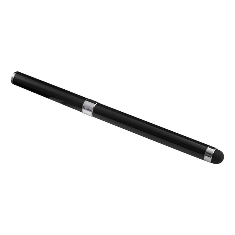 Cap With Dual-capacitance Pen Tablet Multi-function Stylus Touchscreen Pen Capacitive Screen Stylus: Black