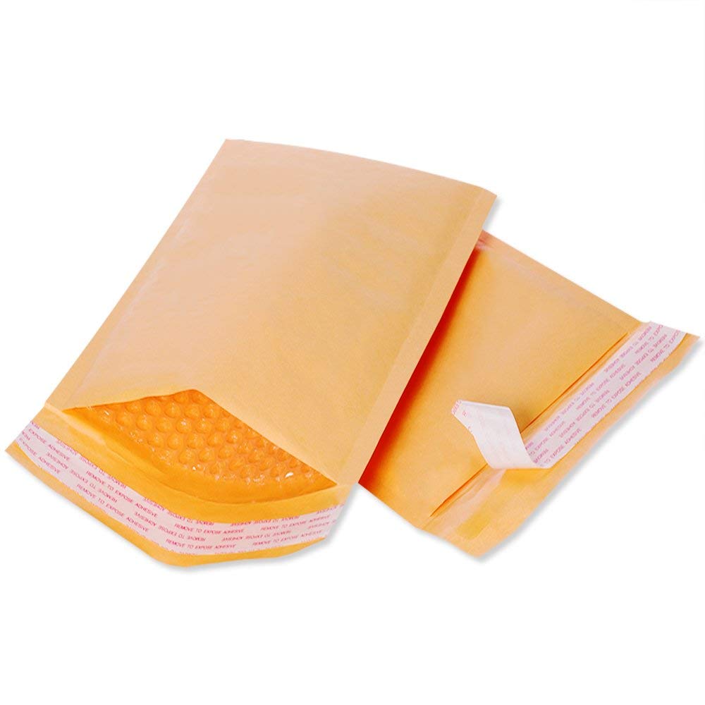 10 st /15 storlekar kraftbubbelkuvert papper vadderade postförpackningar förpackning kuvert postförsändelse kurir postlagring kuvert