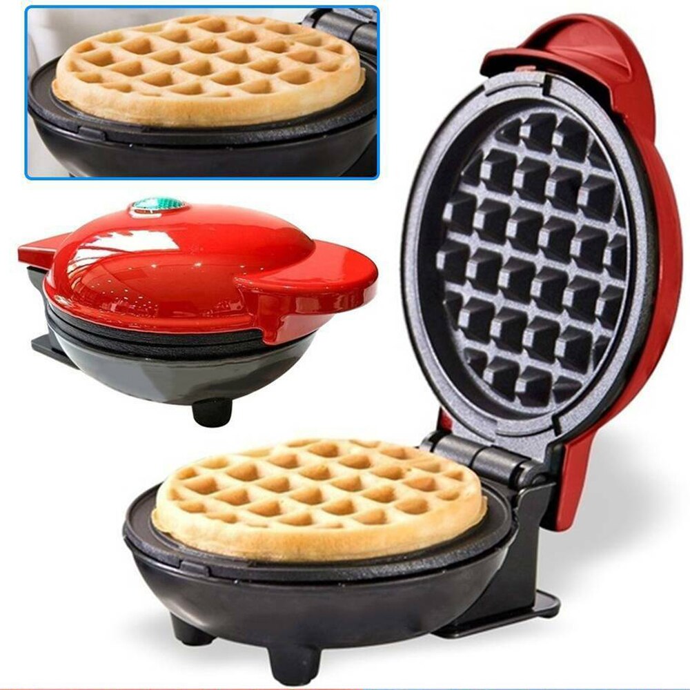 Mini electric Waffles Maker Bubble Egg Cake Oven Breakfast Waffle Machine Egg Cake Oven Pan Eggette Machine Mini Waffle Pot