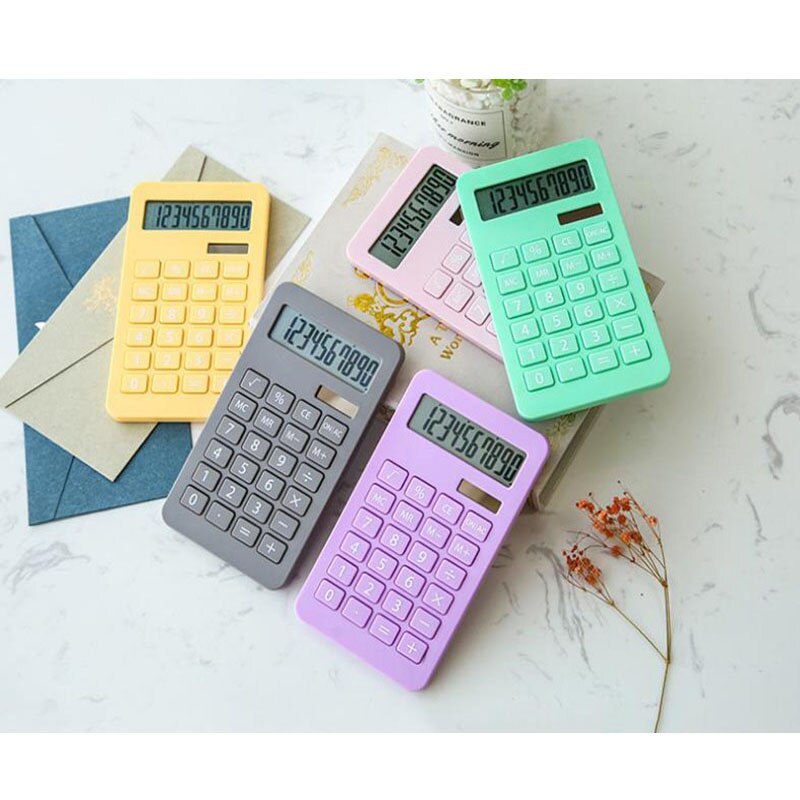 Solar Calculator 10 Multi-function Student Accounting Finance Office Computer