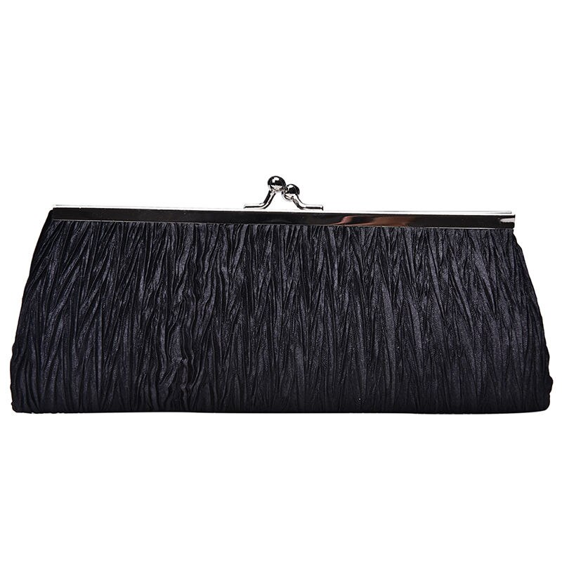 6 colores de lujo almohada noche Clutch mujeres brillante monedero Hasp billeteras Mini bolso