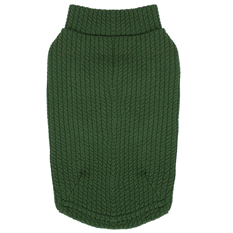 Solid Katoen Hond Kleding Voor Kleine Honden Chihuahua Kleding Puppy Jas Huisdieren Producten Katoen Ropa Perro Hond Kleren: green / M