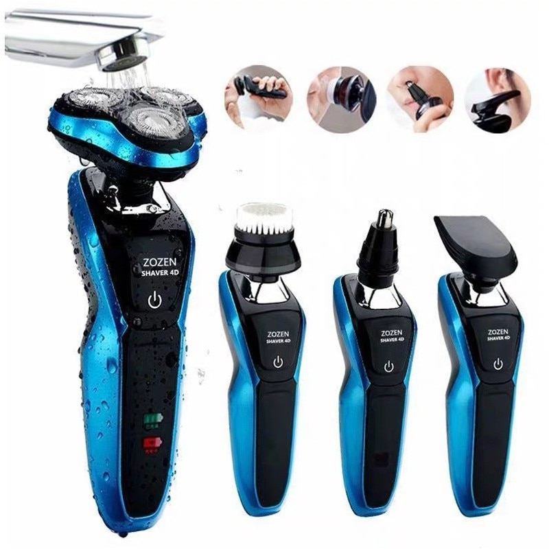 Multifunktions usb elektrisk rakapparat för män hårklippare trimmers laddningsbara rakhyvlar kit vattentäta sladdlösa groomers för hela kroppen