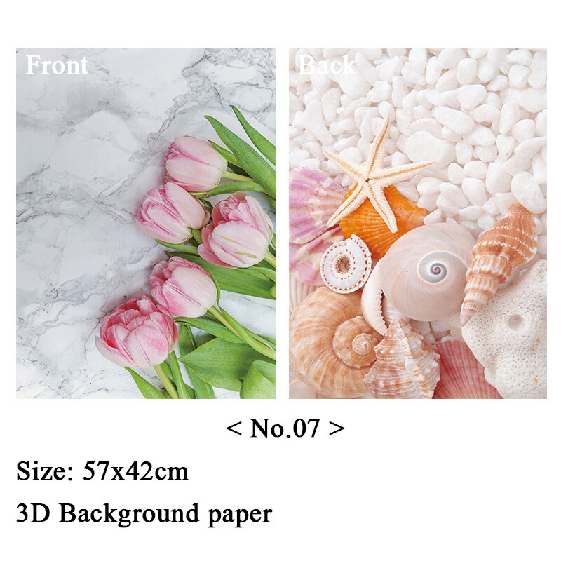 INS Photography Backdrops Material 2 Sided HD Cement Texture Cardboard Studio Photo Background Props Fotografia for Food Drink: 57x42cm  INS No.7