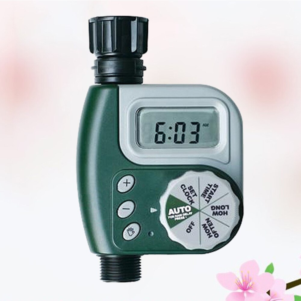 Battery Powered Outdoor Garden Irrigation Controller Irrigation Timer Garden Automatic Watering Device Battery Included- US