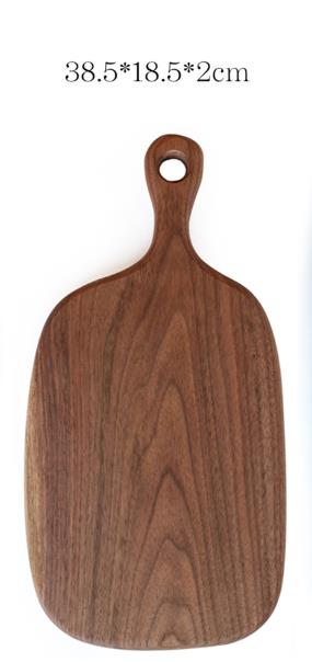 Master Star Entire Walnut Wood Food Serving Plate Multifunction Cutting Board Fruit Bread Tray Kitchen Dish
