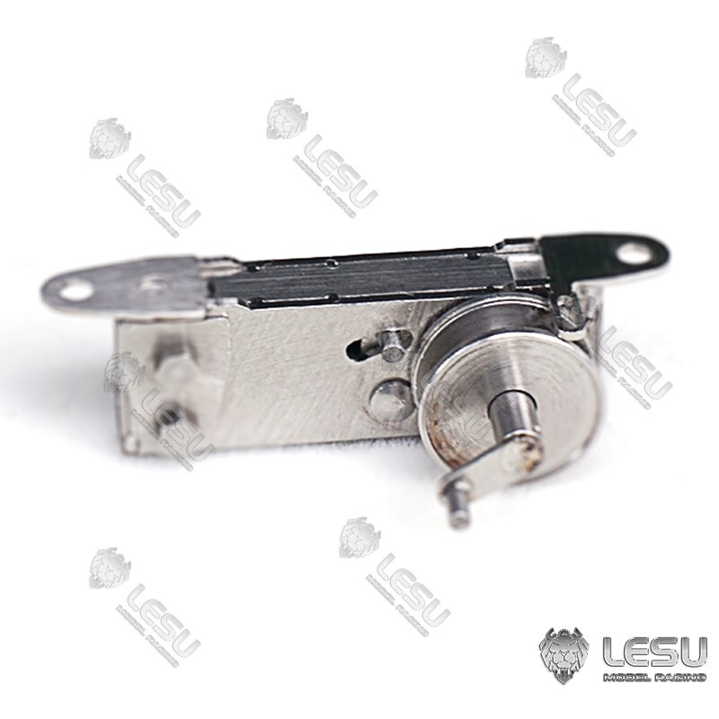 Cabrestante Manual de Metal LESU para 1/14 DIY TAMIYA RC camión volquete modelo Tractor remolque