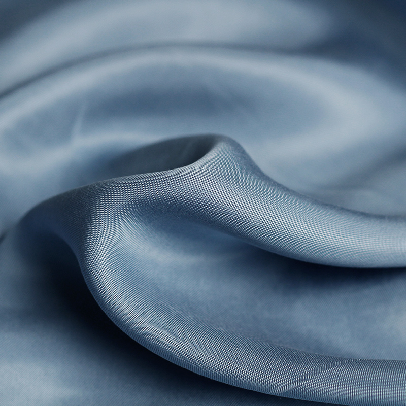 Pearlsilk 190 g/m 130cm ancho niebla azul suave y liso Cupro accesorios para prendas de vestir primavera camisa vestido DIY ropa telas