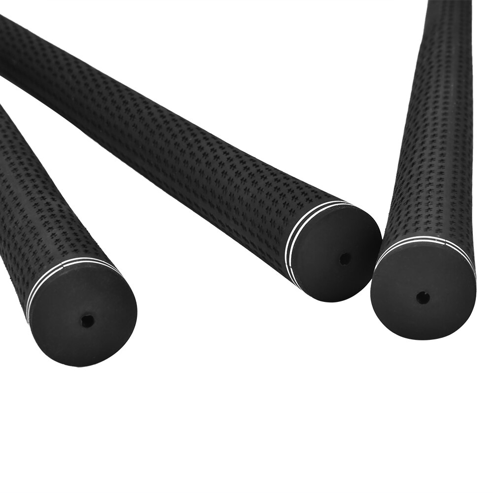 Black 13Pcs Durable Soft Rubber Golf Club Grip Handle Cover Accessories for Replacement