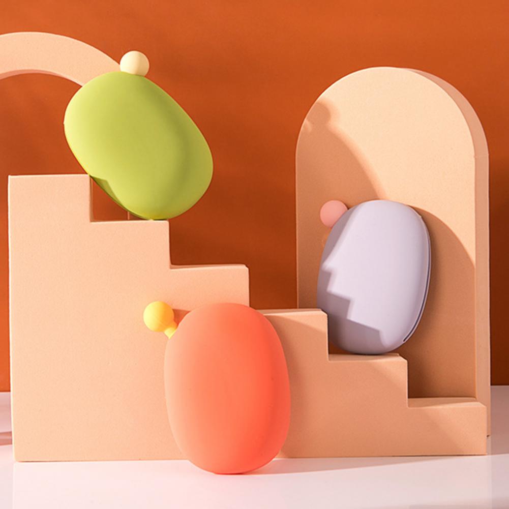 Chauffe-main Portable en Silicone au charbon actif, chauffage automatique des œufs, chauffe-mains d'extérieur pour le bureau