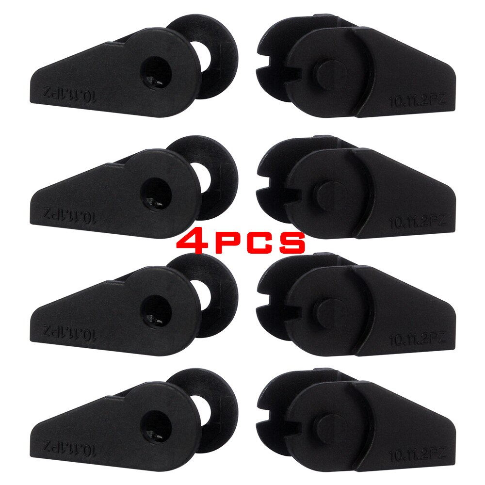 Lerdge 3D Printer Onderdelen Kabel Slepen Keten Wire Carrier Gereedschap Plastic Nylon Draad Brug Open Buiten Met End Connectors 10*11 1M: 4pcs Connector