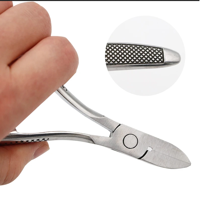 Pince à dents coupantes en acier inoxydable pour porcelet, ciseaux à lapin, pince à dents cassées pour porcelet, outils de réparation de ferme, 10cm, 12cm, 14cm