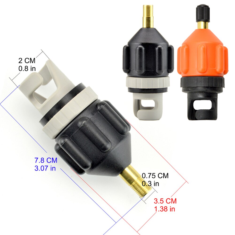 Paddle Board Sup Mouth Kayak Surfboard Valve Valve Inflatable Adapter Car Pump Standard Air Valve Adapter Attachment