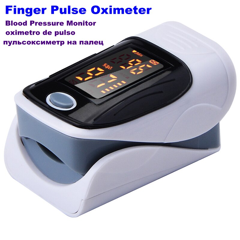 Oled pulsoximeter spo 2 blod ilt finger oximeter måling fingerspids pulsmåler bærbart sundhedspleje familie udstyr
