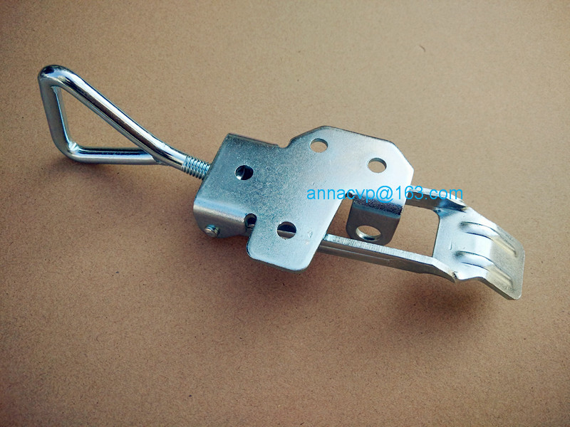 CVP 2PCS TRAILER LATCH TOGGLE FASTENER OVERCENTER LATCH WITH LYNCH PIN OVER CENTER ZINC PLATE TRAILER TRUCK UTE , trailer parts,