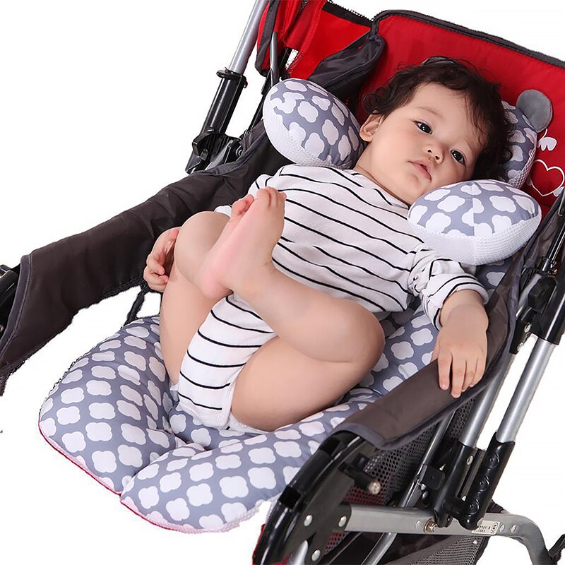 Baby Kinderwagen Sitz Weiche Baumwolle Art Warenkorb matt Bequeme Kleinkind Kissen Buggy Pad Für Babyprams Kinderwagen Zubehör