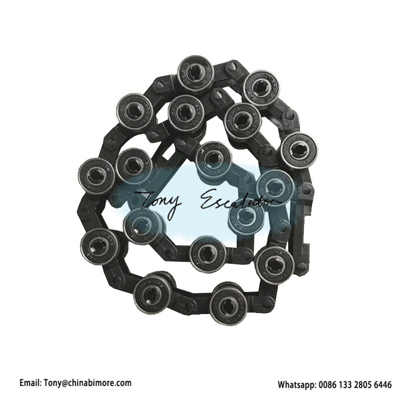 Escalator Newel Chain 17Joints Bearing 602-2RS parts FOR KONE CHAIN