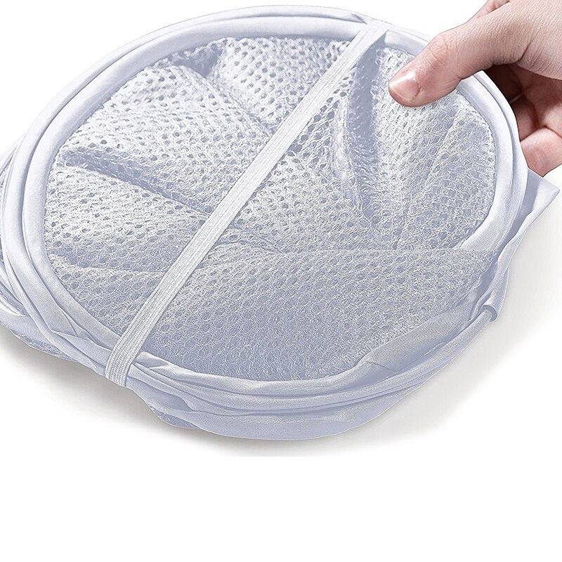 Opvouwbare wasmand, draagbaar, duurzame handgreep, opvouwbare opbergruimte, gemakkelijk te openen. de opvouwbare wasmand