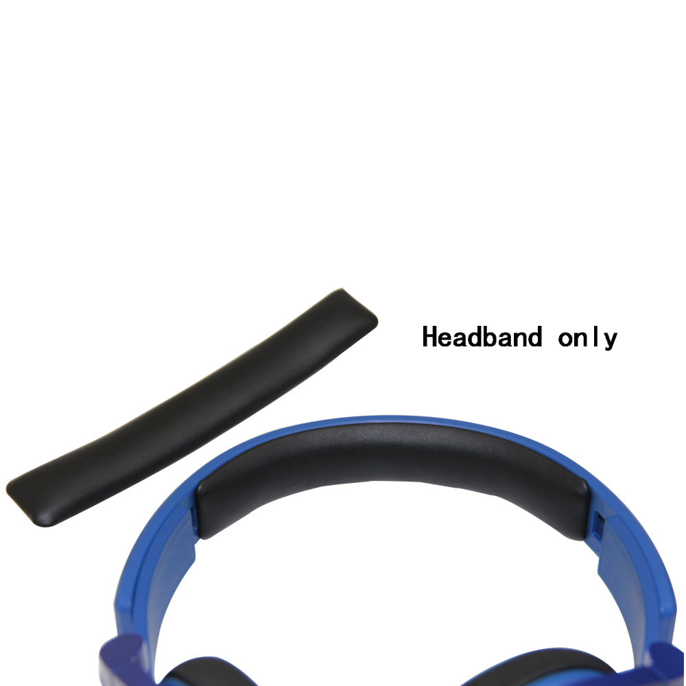 Earpads + Headband Kits for JBL Synchros E40BT E40 BT Bluetooth Headphone Replacement Ear Pads Cushion Cups Earpad Repair Parts: black