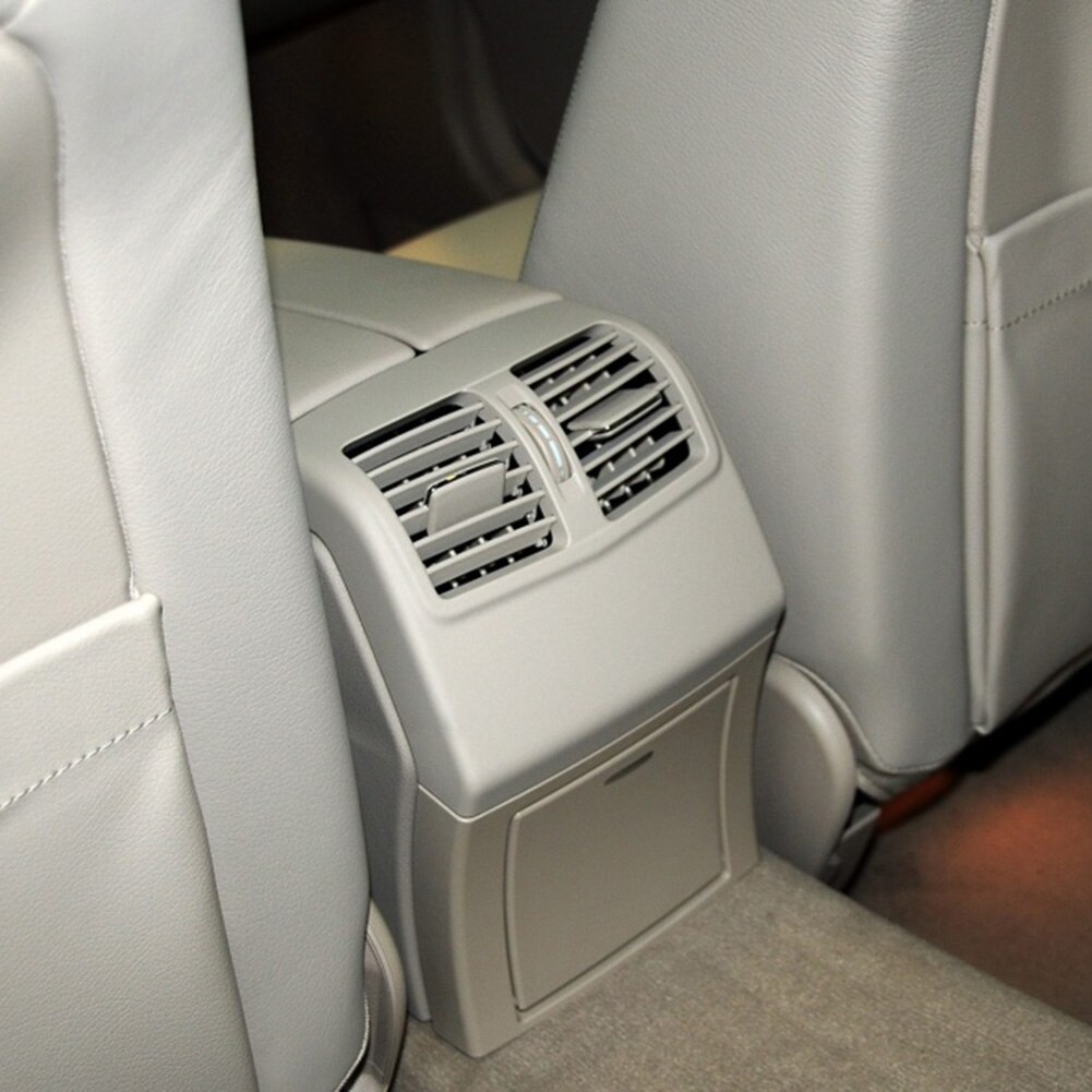 Couvercle de Grille de Grille d'aération de sortie d'air frais de Console centrale arrière pour Mercedes Benz classe E W212 ivoire gris Beige Camel Bla