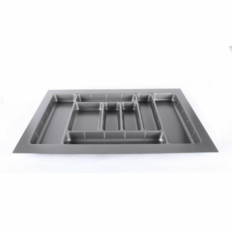 ABS Plastic Storage Trays Home Kitchen Flatware Cutlery Tableware Trays Utensil Kitchen Storage Drawer Organizer Tray