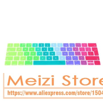 Silicone Laptop Keyboard Cover for Macbook Pro 13/15 Inch Touchbar EU Version A1706 A1707