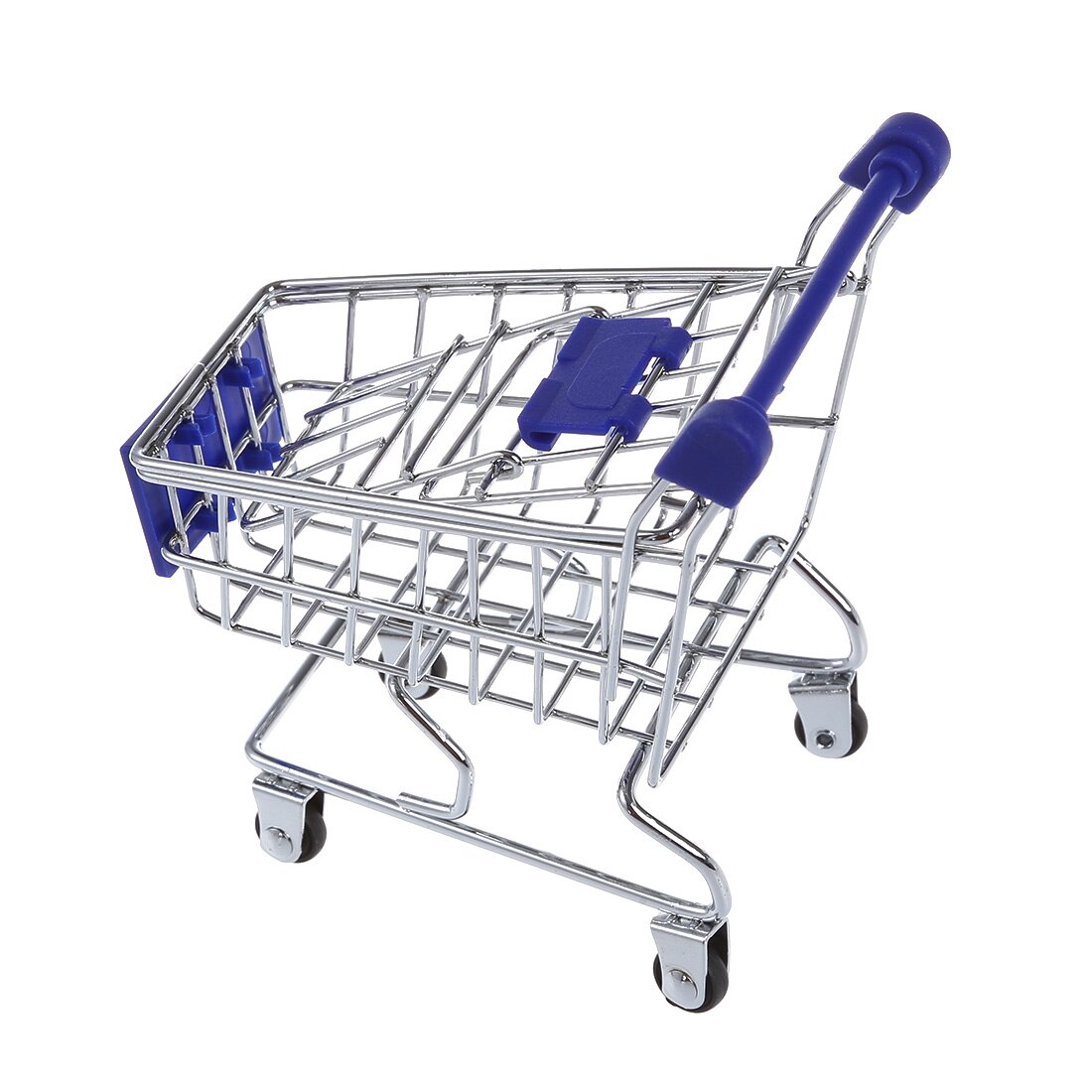 Metal Mini shopping cart supermarket toy for children Pretend play