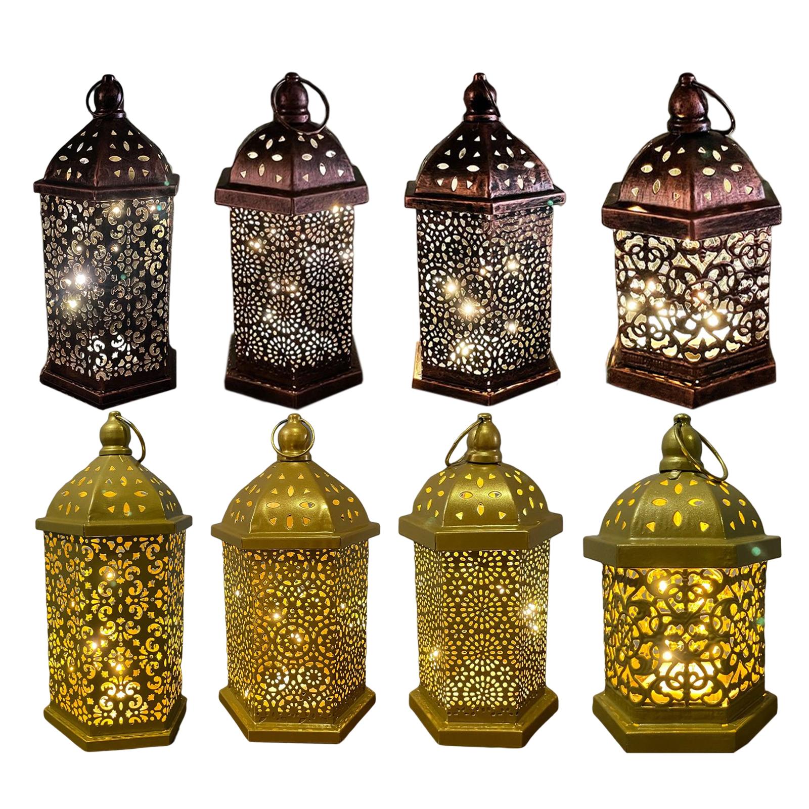Hohl Geschnitzte Laterne Licht Dekorative Lampe für Wohnzimmer Dekoration