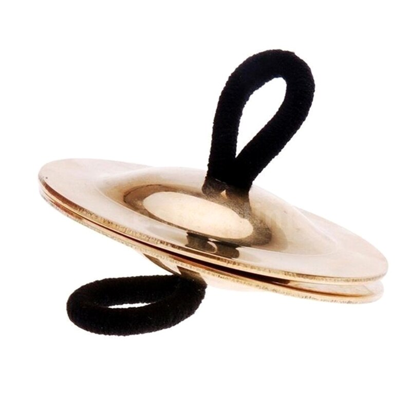 1 Paar Duurzaam Buik Iron Dance Vinger Cimbaal Messing Dansen Muziek Apparatuur Accessoires Percussie Muziekinstrument