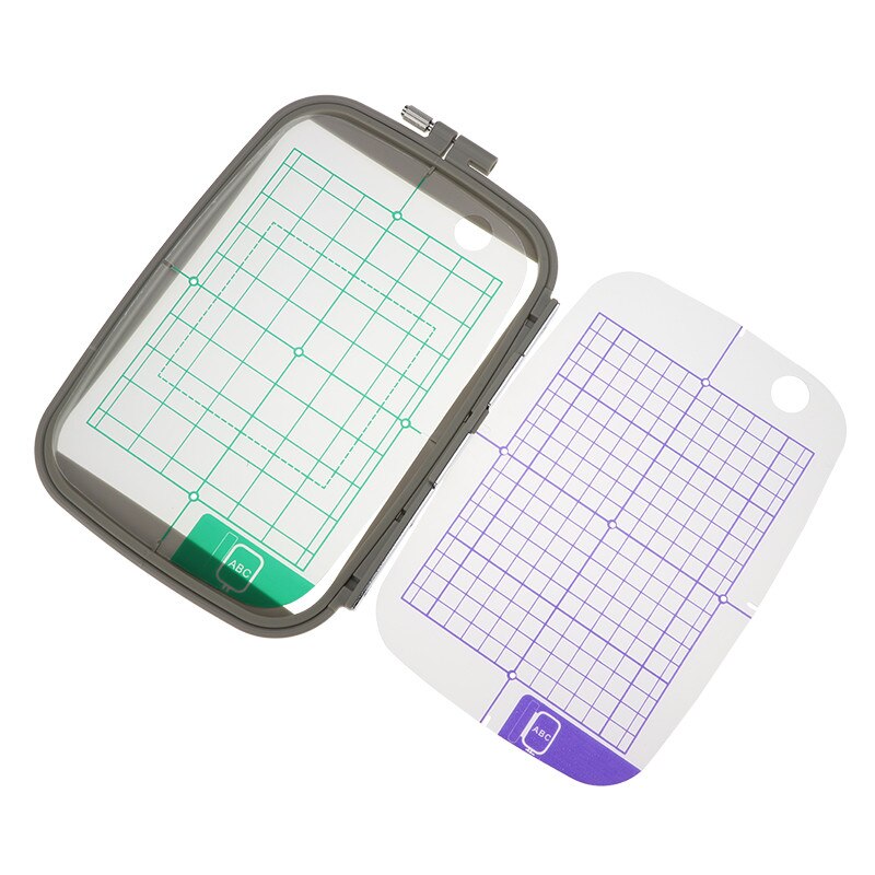 Embroidery machine hoop set sewing hoop frame brother PE-700, PE-700II, PE-750D, PE-7701200 1250D, PC-6500, PC-8200, PC-8500: light yellow