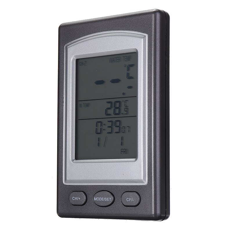 Wireless Pool Thermometer Waterproof Solar Power Swim SPA Pond Tub Bath Digital LCD Floating Water Temperature Meter