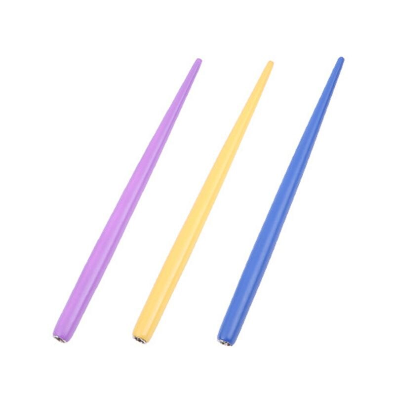 Wooden Manga Comic English Calligraphy Fountain Dip Pen with 6 Nibs Kit for Lettering Sketching Drawing