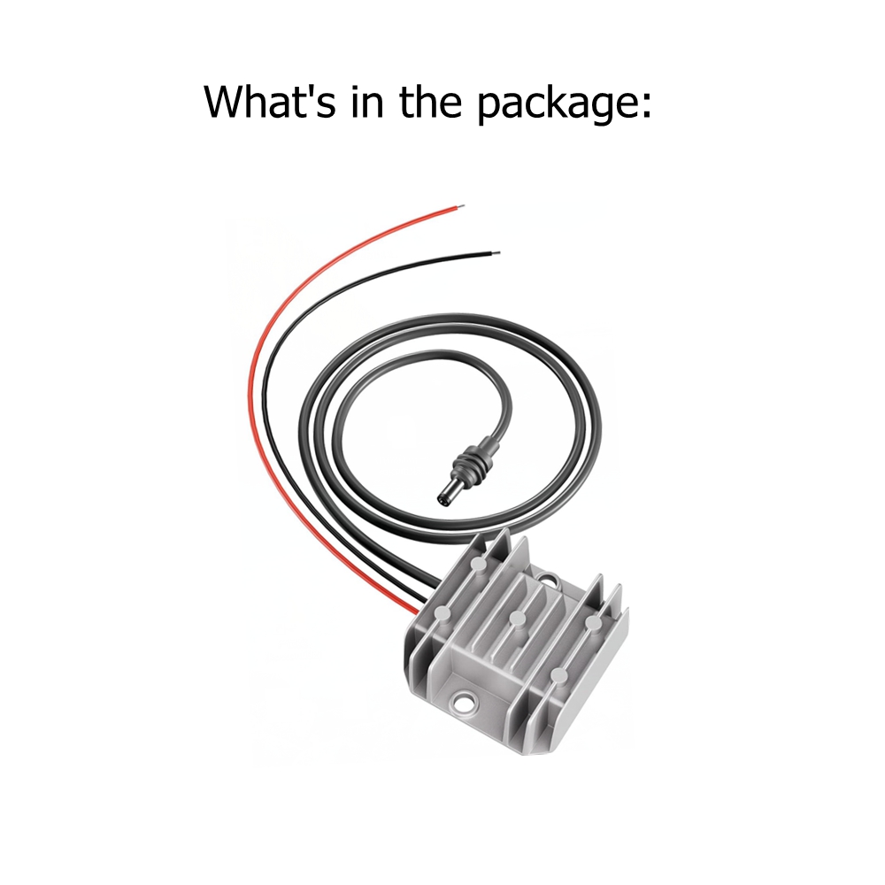 For Starlink DC12V Adapter Power Cord Converter for Starlink Mini Power Supply Step Up 10-28V to 30V Conversion Kit DC Male Plug: Default Title