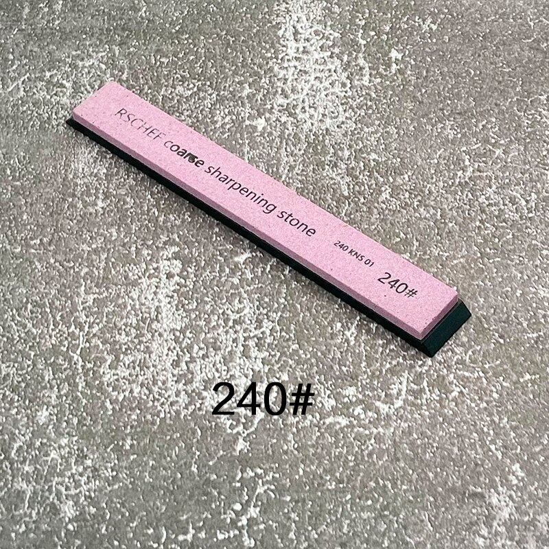 Whetstone Single sharpening stone Honing System white alundum 6pcs 120 240 400 600 1000 1500# knife sharpener Grindstone: 240 diamond
