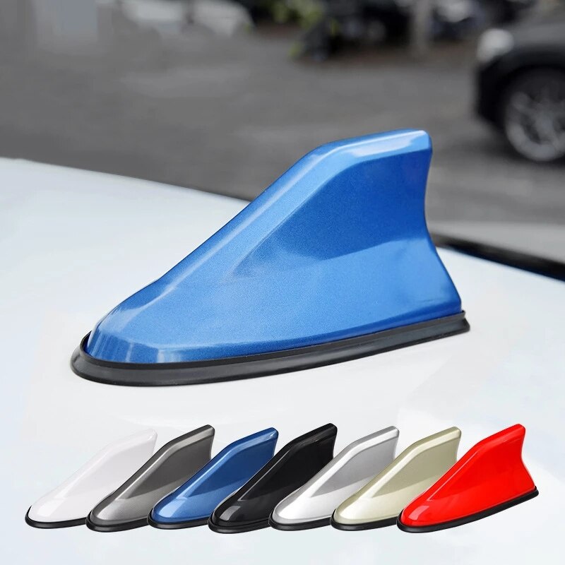 Car Roof Shark Fin Aerial Antenna Toppers Universal Auto Radio fm Antenna Signal Decorative For BMW/Honda/Toyota/VW/Kia/Nissan