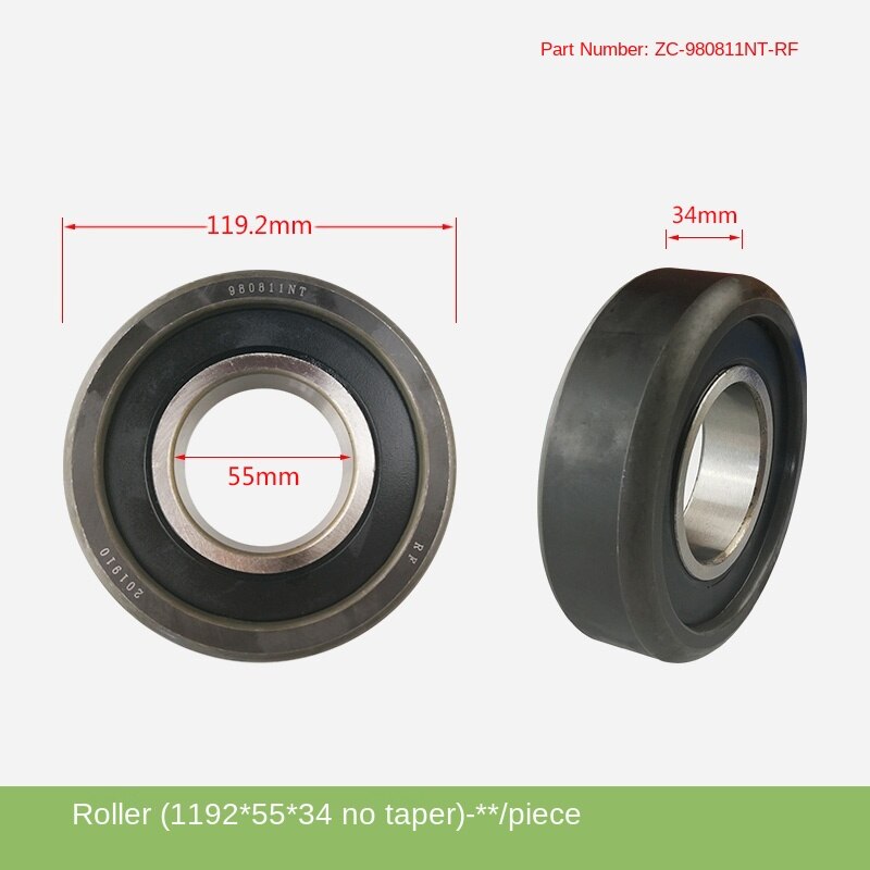 For gaffeltruck tilbehør originalt gaffeltruck lager mast ruller 980811nt gaffeltruck tilbehør