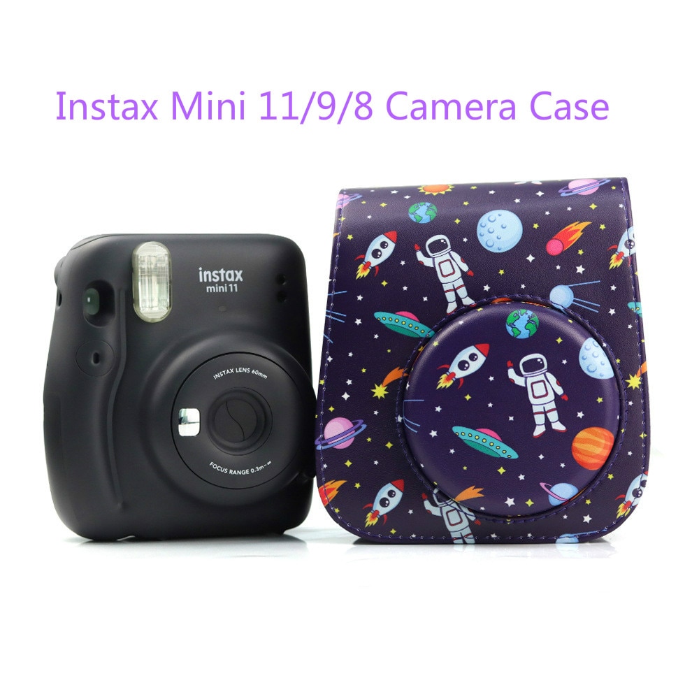 Fujifilm Instax Mini 11/9/8 Camera Tas Astronaut Mini Film Instant Camera Case Schouderriem Bag Protector Cover Pouch