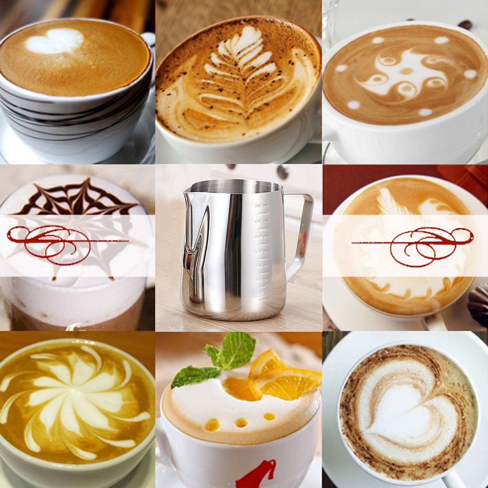Rvs Melk Opschuimen Jug Espresso Koffie Mok Pitcher Barista Craft Koffie Cappuccino Kopjes Latte Pot Keuken Tool