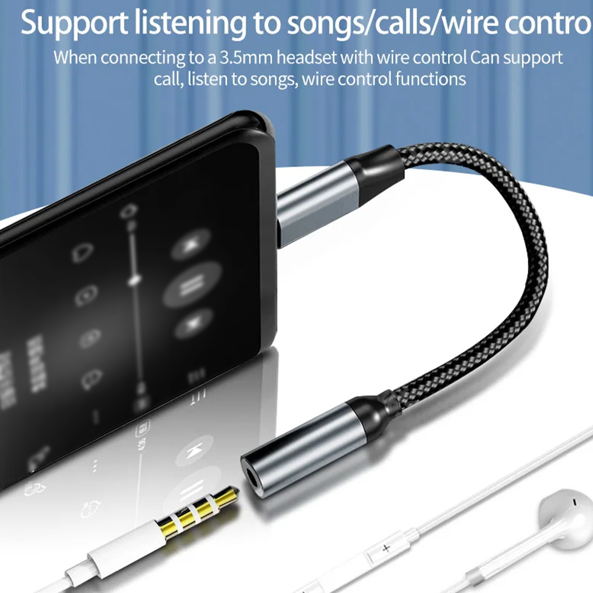 Lightning To 3 5 MM Jack AUX Cable Adapter For iPhone 12 13 14 Pro Adapter Headphone Connector Audio Splitter iphone accessories