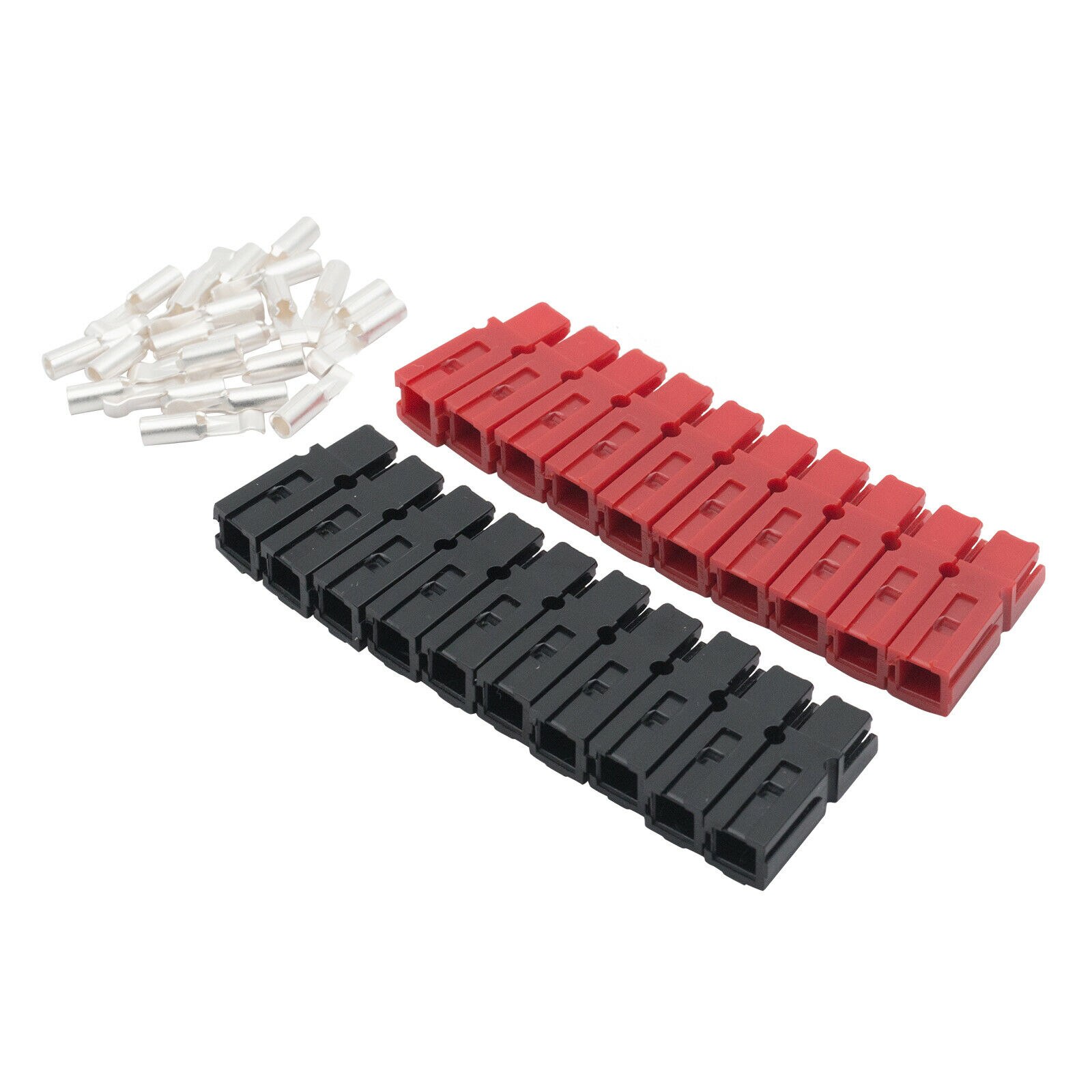 20 X Black & Red POWER POLE 30AMP ELECTRICAL CONNECTOR PLUG, GOLF TROLLEY, MOBILITY For Anderson Powerpole