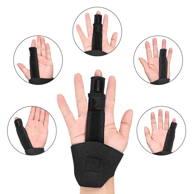 Adjustable Finger Corrector Splint Trigger for Treat Finger Finger Guard Splint Stiffness Pain ping Clicking