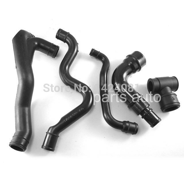 6 Engine Crankcase Breather Hose Kit for VW Jetta MK4 02-05 1.8T AWW AWP 06A 103 213 F,06A 103 213 AF,06A 103 221 AH,058 103 247