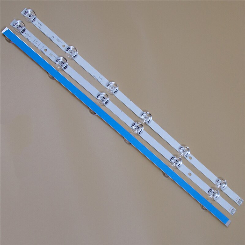 TV LED Bars For LG 32LY330C 32LY331C 32LY340C 32LY345C 32LY540H 32LY540S 32LY750H LED Backlight Strip Kit 6LED Lamp Lens 3 Bands