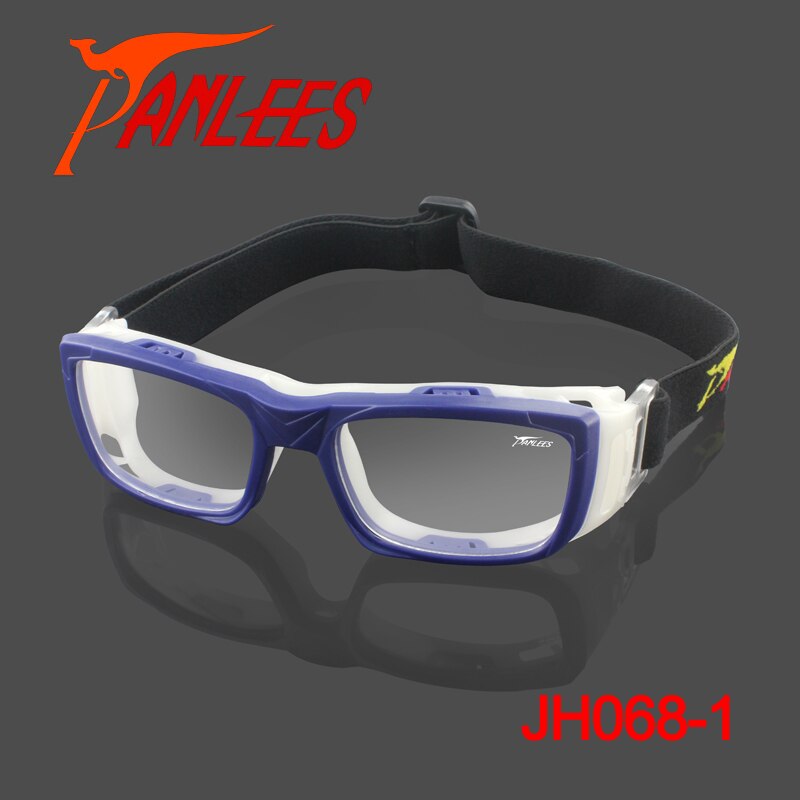 sales Model Panlees Sport Glasses For Soccer Sports Goggles Prescription Basketball Goggles For Adult: Matt dark blue