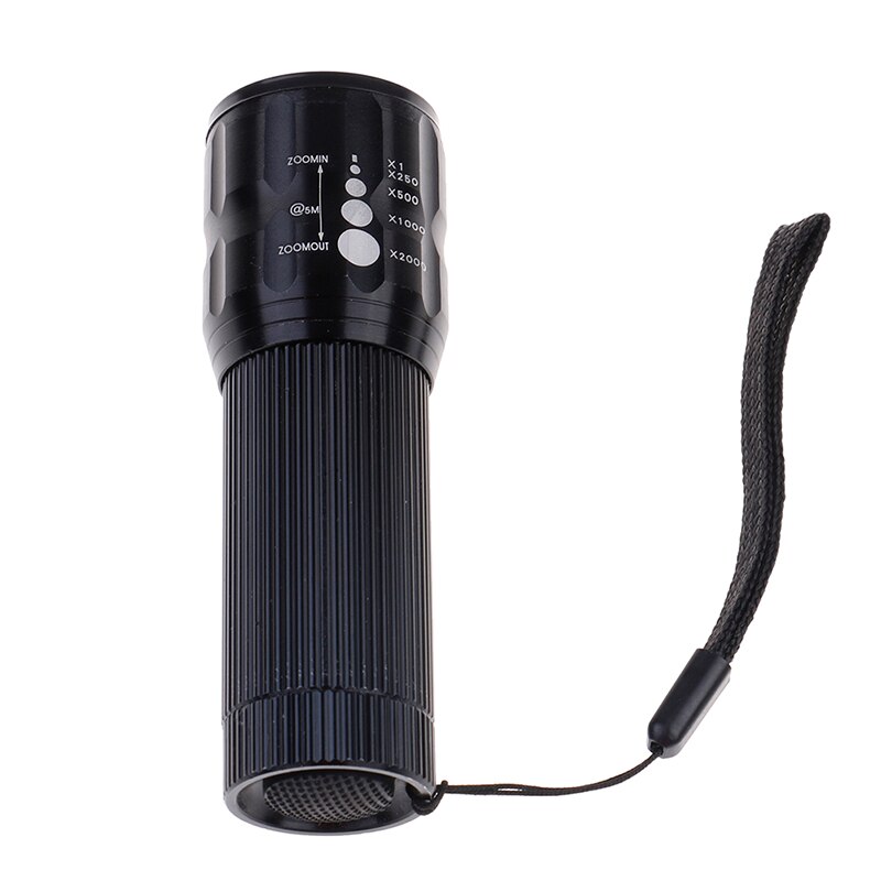 Mini Flashlight LED Torch Adjustable Zoom Focus Torch Lamp Flashlight Waterproof For Outdoor