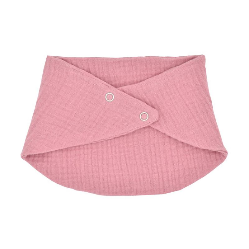 9 Colors Baby Bibs Organic Cotton Muslin Scarf Burp with Snap Triangle Gauze Water Absorb Bandana for Boys Girls: DPK