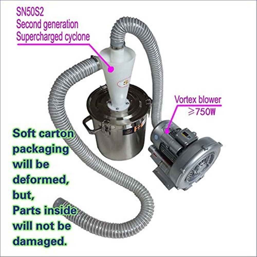 Acecorner Stofafscheider Cycloon Collectie Winkel Vac Accessoires Separator Schoonmaken Power Houtbewerking Tool Vacuüm Lucht Diy Filter
